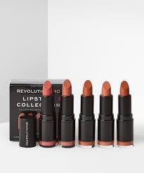 revolution pro lipstick collection bare
