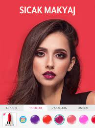 youcam makeup yüz düzenleyici app da