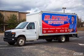 mr mattress box truck wrap shift designs