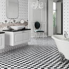 white checd tiles at direct tile