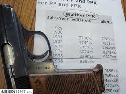Walther Serial Numbers By Year Poksfix