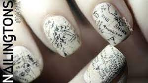 easy nail art middle earth hobbit