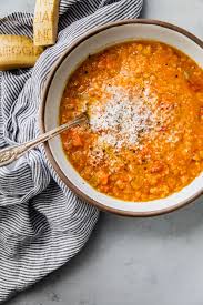 Add the dry spices and cook over a medium heat till the mustard seeds start to pop. Hearty Red Lentil Soup How To Cook Red Split Lentils A Beautiful Plate