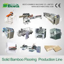 solid bamboo flooring making machine