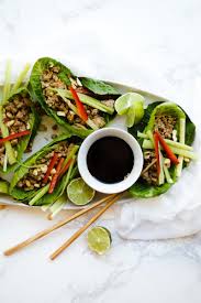 thai lettuce wraps oh so delicioso