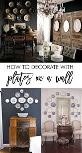 How To Decorate With Plates On A Wall