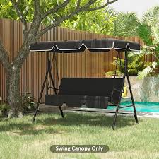 Outsunny 2 Seater Swing Canopy