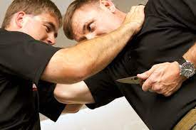 defensive folding knife training