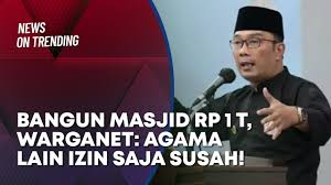 Fakta fakta Ridwan Kamil Ribut dengan Warganet Soal Hukum Bangun Masjid Al Jabbar Pakai Dana APBD - YouTube