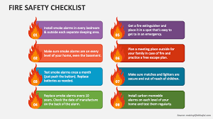fire safety checklist powerpoint and