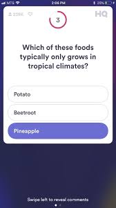 Many were content with the life they lived and items they had, while others were attempting to construct boats to. Hq Trivia Game Guide Imore