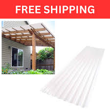 Suntuf 26 In X 6 Ft White Opal Polycarbonate Roof Panel 159856