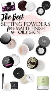 best makeup setting powders for oily skin