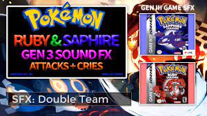 Pokemon SFX Gen 3: Ruby, Sapphire, Emerald, FR, LG - Attack Sounds - YouTube