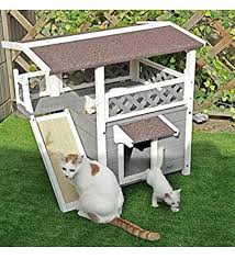 Check out our outdoor cat house selection for the very best in unique or custom, handmade pieces from our pet houses shops. Petsfit Outdoor Cat House Waterproof Cat Houses For Outside Cat Outdoor Shelter With Cat Scratching Pad Balcony Grey Pets Supplies Pet Accessories On Carousell