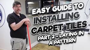 easy guide to installing carpet tiles