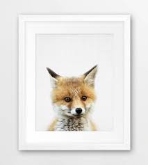 Fox Print Fox Pup Cub Kit Woodlands