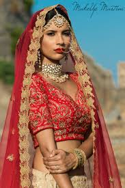 clic north indian bridal look