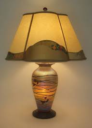 Fine Art Glass Table Lamp Base