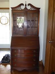 Manufactured wood + solid wood. Secretary Desks My Antique Furniture Collection