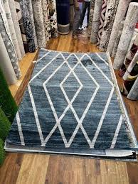 rectangular brown modern rug for home