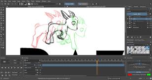 hand drawn 2d animation with pureos and