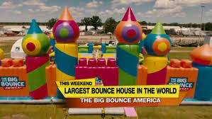 the biggest bounce house in the world