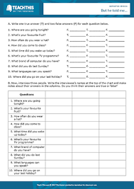 Do you know how to report a question that somebody asked? Reported Speech Esl Activities Games Worksheets