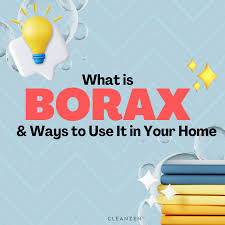 what is borax ways to use it on your