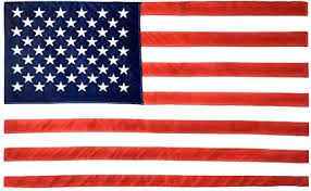 When the flags are flown from adjacent staffs, the flag of the united states should be hoisted first and lowered last. Amazon Com Valley Forge American Flag Cotton 3 X 5 100 Made In Usa Sewn Stripes Embroirdered Stars Heavy Duty Brass Grommets Outdoor Flags Garden Outdoor