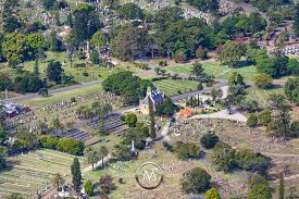 Aerial Stock Image - Rookwood Cemetery