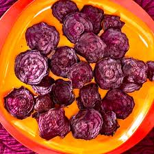Dried Beet Chips Healthy Snacks
