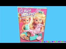 lil miss makeup mattel commercial retro