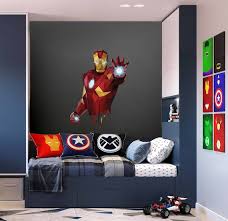 Removable Iron Man Wall Decal Marvel