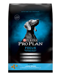 Purina Pro Plan Focus Puppy Large Breed Chicken Rice Formula Dry Dog Food