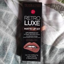 revolution retro luxe matte lip kit lip
