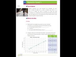 Catálogo de libros de educación básica. Matematicas 1 Telesecundaria Variacion Lineal 1 Paginas 146 147 Y 148 Youtube