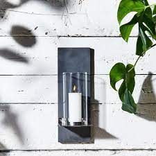Wall Mounted Outdoor Candle Holder