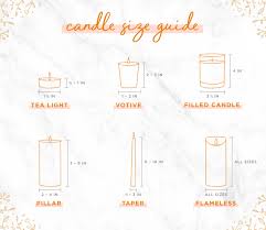 Candle Sizes Which Is The Right One For Your Space Ideas