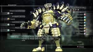 Final Fantasy XIII - Alexander Eidolon Fight - YouTube