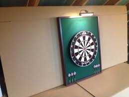 dart board cabinet backboard
