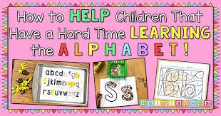 learning the alphabet