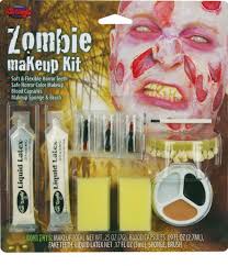 zombie make up and accessories set