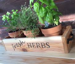 herb planter box