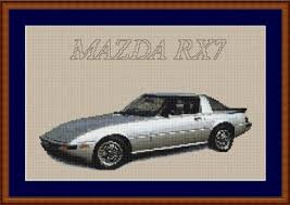 Mazda Rx7 Cross Stitch