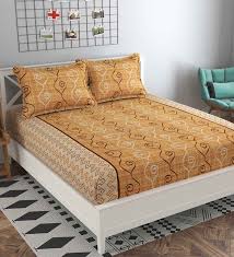 Tc 160 Cotton Double Bed Sheet