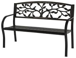 Tree Of Life Metal Garden Bench