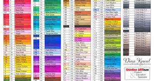 16 Exhaustive Blank Copic Color Chart 2019