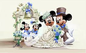minnie mouse wedding wallpaper hd