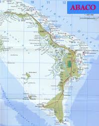 Map Of The Abacos Bahamas Great Abaco Little Abaco Marsh